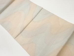 よろけ縞模様織出し全通袋帯